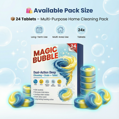 Magic Bubble Cleaning Tablets | 🔥BUY 1 GET 3 FREE🔥
