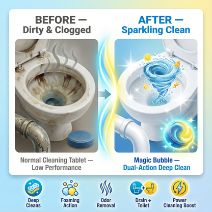 Magic Bubble Cleaning Tablets | 🔥BUY 1 GET 3 FREE🔥