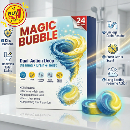 Magic Bubble Cleaning Tablets | 🔥BUY 1 GET 3 FREE🔥