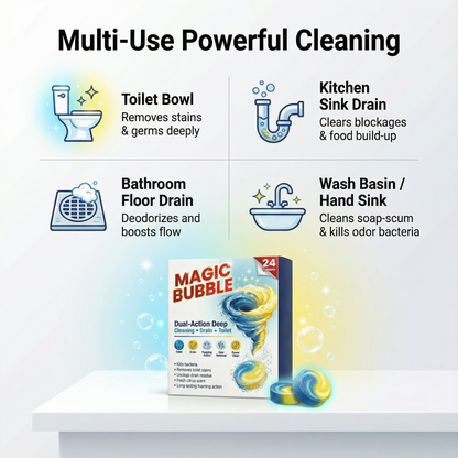 Magic Bubble Cleaning Tablets | 🔥BUY 1 GET 3 FREE🔥