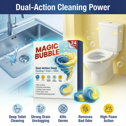 Magic Bubble Cleaning Tablets | 🔥BUY 1 GET 3 FREE🔥